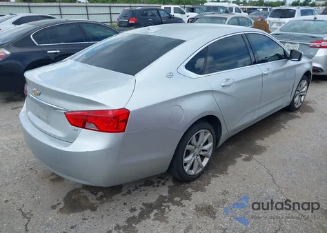 2017 Chevrolet Impala 1Lt из США, поврежденный, VIN 2G1105SA8H9132618